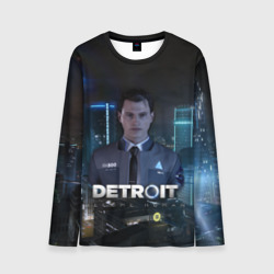 Мужской лонгслив 3D Detroit: Become Human - Connor