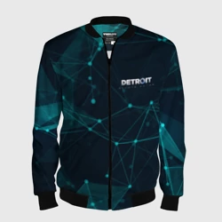Мужской бомбер 3D Detroit: Become Human abstract