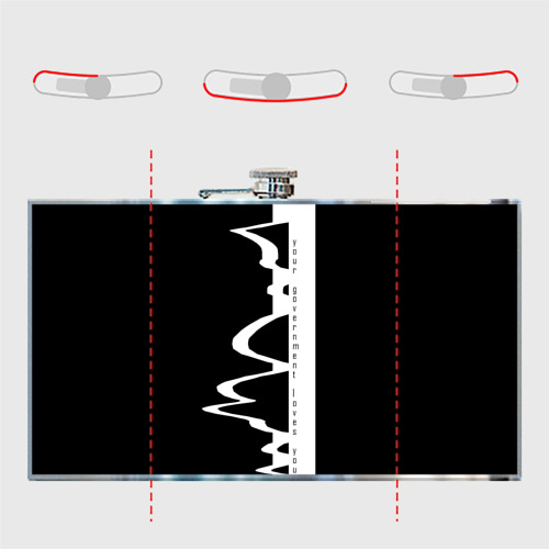 Фляга You government loves you - фото 5