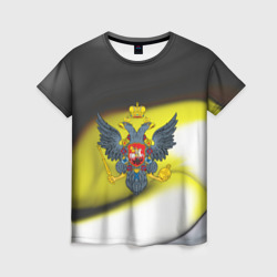 Женская футболка 3D Российская Империя