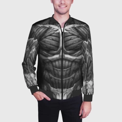 Мужской бомбер 3D Нанокостюм Crysis - фото 2
