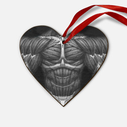 Деревянная игрушка Сердце Нанокостюм Crysis