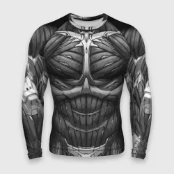 Мужской рашгард 3D Нанокостюм Crysis