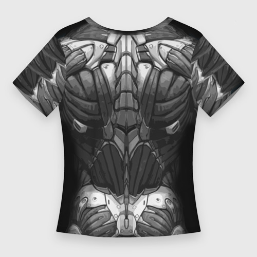 Женская футболка 3D Slim Нанокостюм Crysis, цвет 3D печать - фото 2
