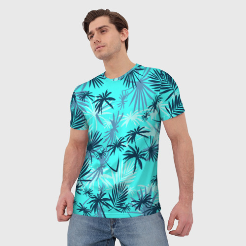 Мужская футболка 3D с принтом GTA Vice City, фото на моделе #1