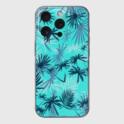 Чехол для iPhone 15 Pro силиконовый с защитой камеры GTA Vice City