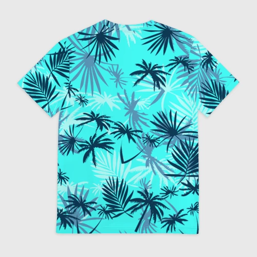 Мужская футболка 3D с принтом GTA Vice City, вид сзади #1