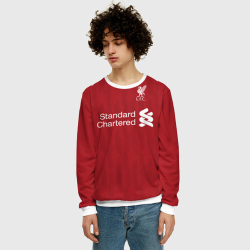 Мужской свитшот 3D Liverpool home 18-19 - фото 3