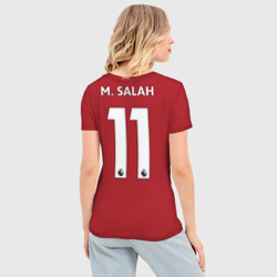 Женская футболка 3D Slim М.Салах 18-19 home - фото 2