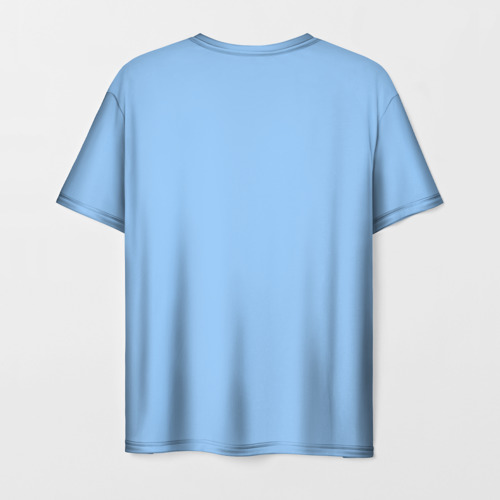 Мужская футболка 3D Уругвай домашняя форма, цвет 3D печать - фото 2
