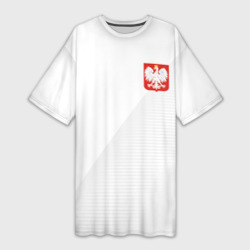 Платье-футболка 3D Польша домашняя форма
