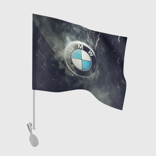 Флаг для автомобиля Логотип BMW Фото 01 Флаг для автомобиля Логотип BMW Фото 01