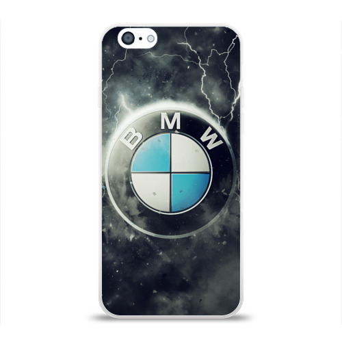 Чехол для Apple iPhone 6 силиконовый глянцевый Логотип BMW Фото 01 Чехол для Apple iPhone 6 силиконовый глянцевый Логотип BMW Фото 01