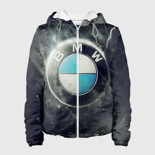 Женская куртка 3D Логотип BMW Фото 01 Женская куртка 3D Логотип BMW Фото 01