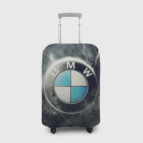 Чехол для чемодана 3D Логотип BMW Фото 01 Чехол для чемодана 3D Логотип BMW Фото 01
