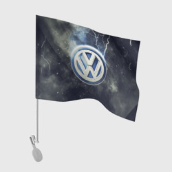 Флаг для автомобиля Логотип Wolksvagen