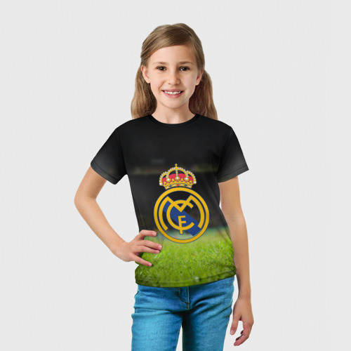 Детская футболка 3D REAL MADRID, цвет 3D печать - фото 5