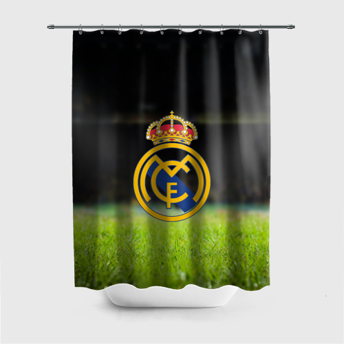 Штора 3D для ванной REAL MADRID