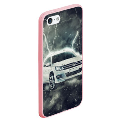 Чехол для iPhone 5/5S матовый Volkswagen Tiguan - фото 2