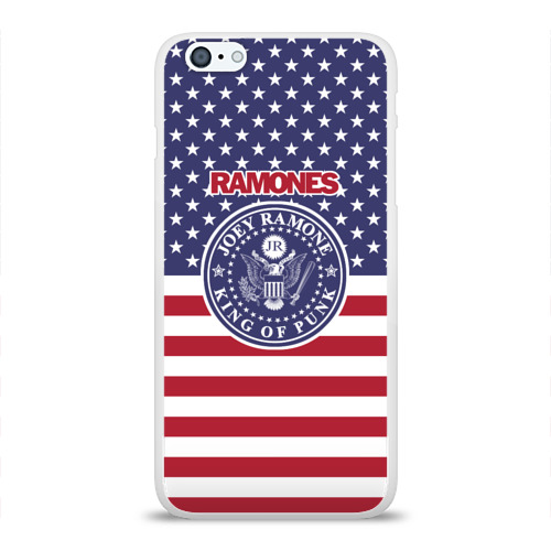 Чехол для Apple iPhone 6Plus/6SPlus силиконовый глянцевый Ramones Фото 01 Чехол для Apple iPhone 6Plus/6SPlus силиконовый глянцевый Ramones Фото 01