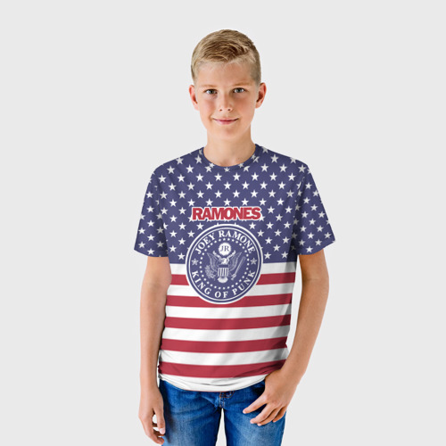 Детская футболка 3D Ramones Фото 01 Детская футболка 3D Ramones Фото 01