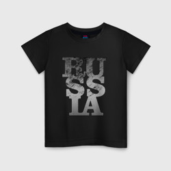 Детская футболка хлопок Russia style