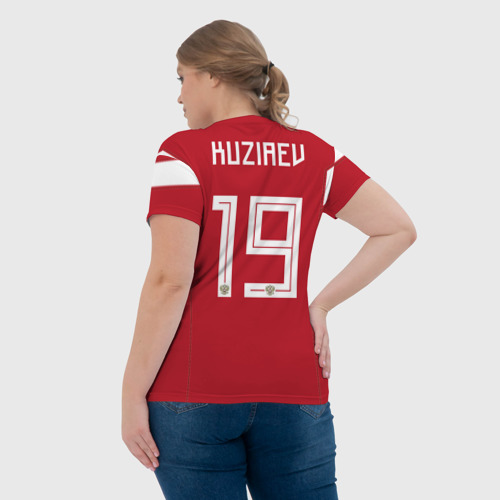 Женская футболка 3D Кузяев ЧМ 2018, цвет 3D печать - фото 7