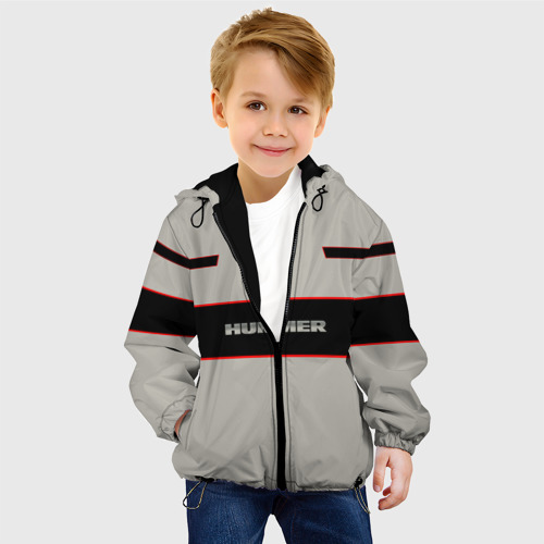 Детская куртка 3D Hummer, цвет черный - фото 3