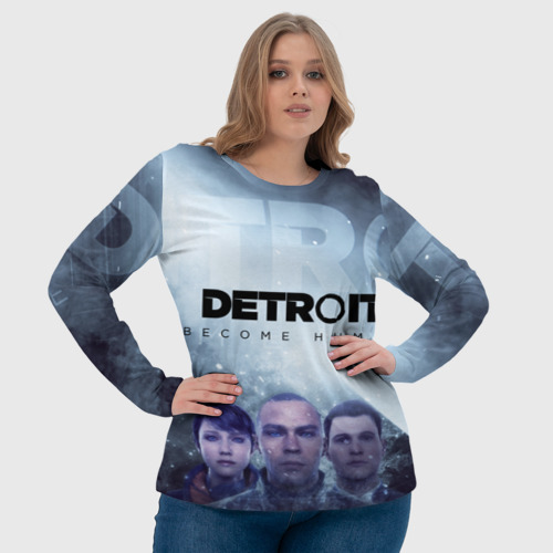 Женский лонгслив 3D Detroit Become Human - фото 6