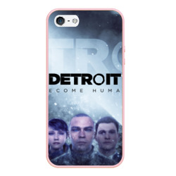 Чехол для iPhone 5/5S матовый Detroit Become Human