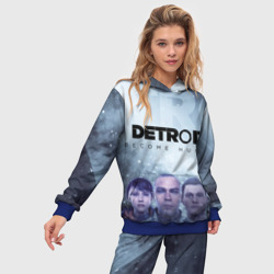 Женский костюм с толстовкой 3D Detroit Become Human - фото 2