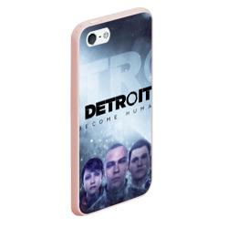 Чехол для iPhone 5/5S матовый Detroit Become Human - фото 2
