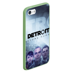 Чехол для iPhone 5/5S матовый Detroit Become Human - фото 2