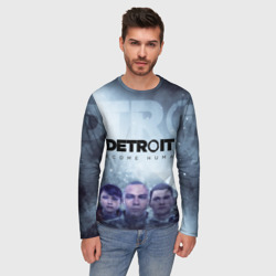 Мужской лонгслив 3D Detroit Become Human - фото 2