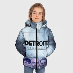 Зимняя куртка для мальчиков 3D Detroit Become Human - фото 2