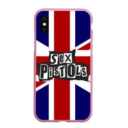 Чехол для iPhone XS Max матовый Sex Pistols