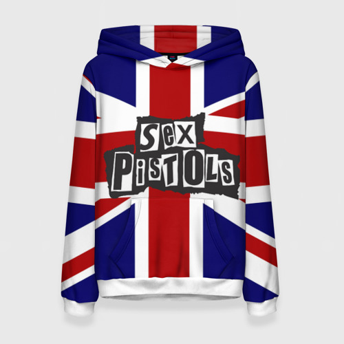 Женская толстовка 3D Sex Pistols, цвет 3D печать