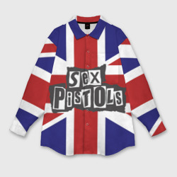 Женская рубашка oversize 3D Sex Pistols