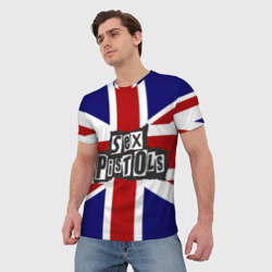 Мужская футболка 3D Sex Pistols - фото 2