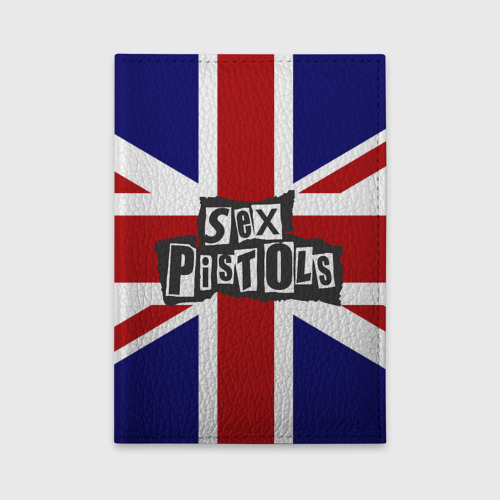 Обложка для автодокументов Sex Pistols, цвет красный