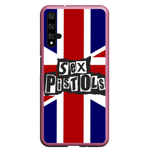 Чехол для Honor 20 Sex Pistols, цвет малиновый