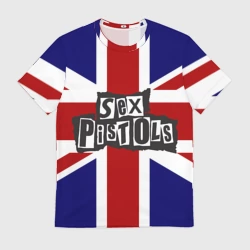 Мужская футболка 3D Sex Pistols
