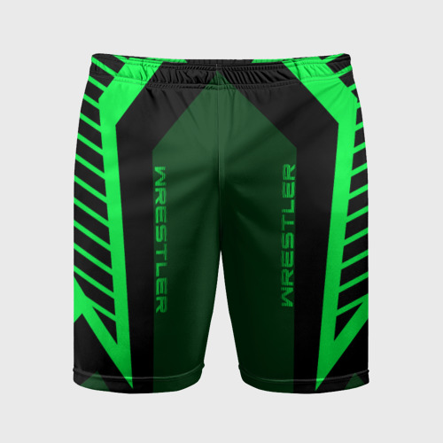 Мужские шорты спортивные Wrestler, цвет 3D печать