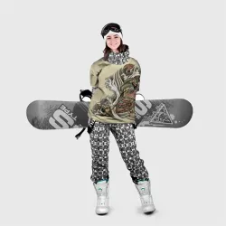 Накидка на куртку 3D Восточный дракон - фото 2