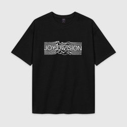 Мужская футболка Oversize хлопок texturе Joy Division