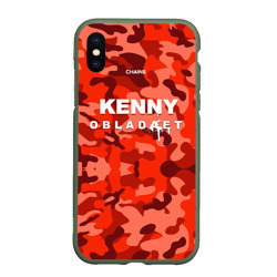 Чехол для iPhone XS Max матовый Kenny