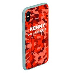 Чехол для iPhone XS Max матовый Kenny - фото 2