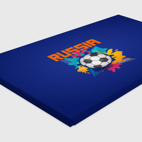 Холст прямоугольный Футбол Россия, цвет 3D печать - фото 4