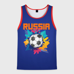 Мужская майка 3D Футбол Россия