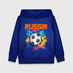 Детская толстовка 3D Футбол Россия